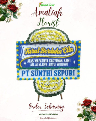 Papan Bunga Duka di Pengilon